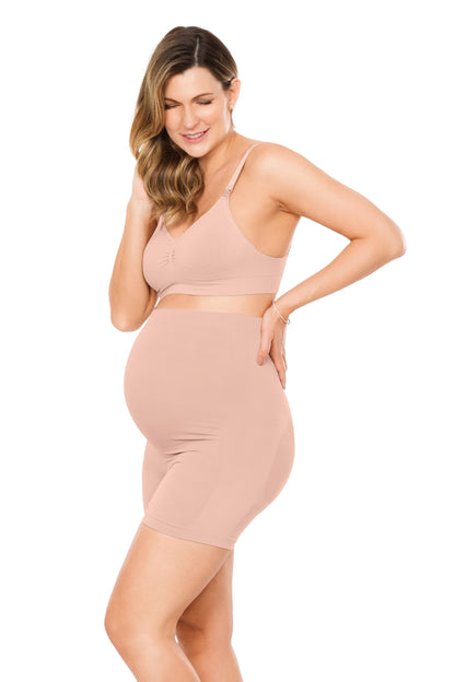 Maternity Pregnancy High Waist Shorts [Final Sale]