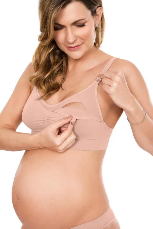 Maternity Breastfeeding Non-Padded Bra [Final Sale]