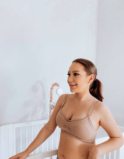 Maternity Breastfeeding Non-Padded Bra [Final Sale]